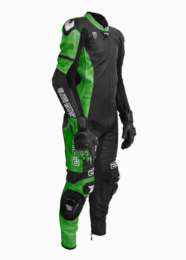 Combinaison Intégrale moto Vert